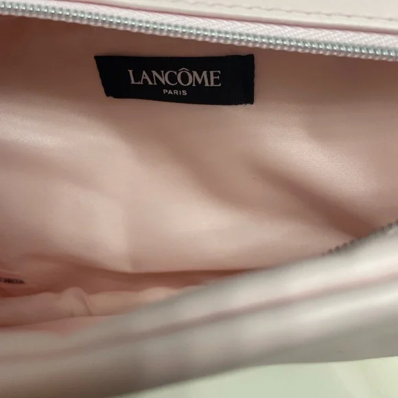 Elegant lancome Paris Pink Floral Embossed makeup Bag - Picture 2 of 2